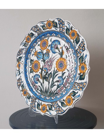Ceramic Pottery Handmade Decorative Plate