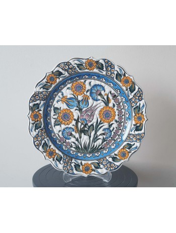 Ceramic Pottery Handmade Decorative Plate