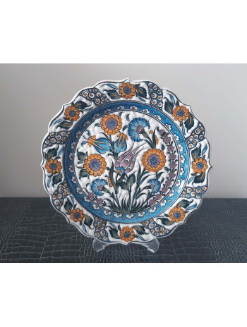 Ceramic Pottery Handmade Decorative Plate